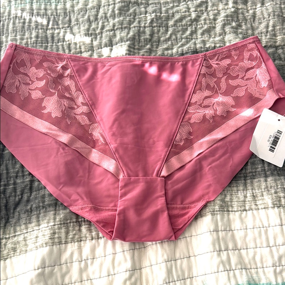 NWT Fantasie rose lace briefs
